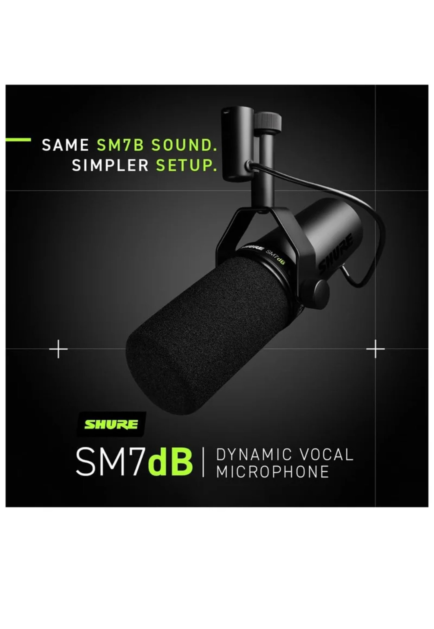 Shure SM7dB Dynamic Vocal Microphone _2