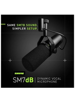 Shure SM7dB Dynamic Vocal Microphone 