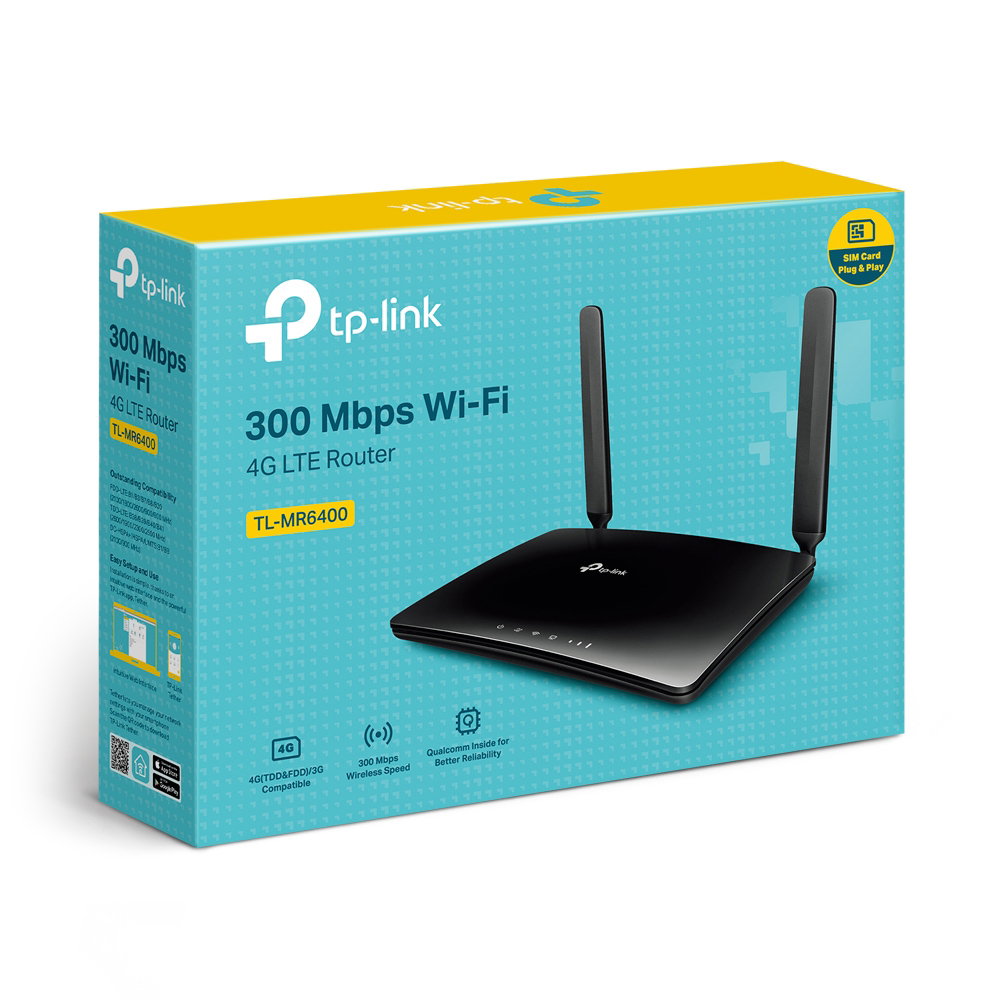 TP-Link TL-MR6400 4G Lite Router with Sim_0