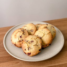 Cranberry Sourdough Scones