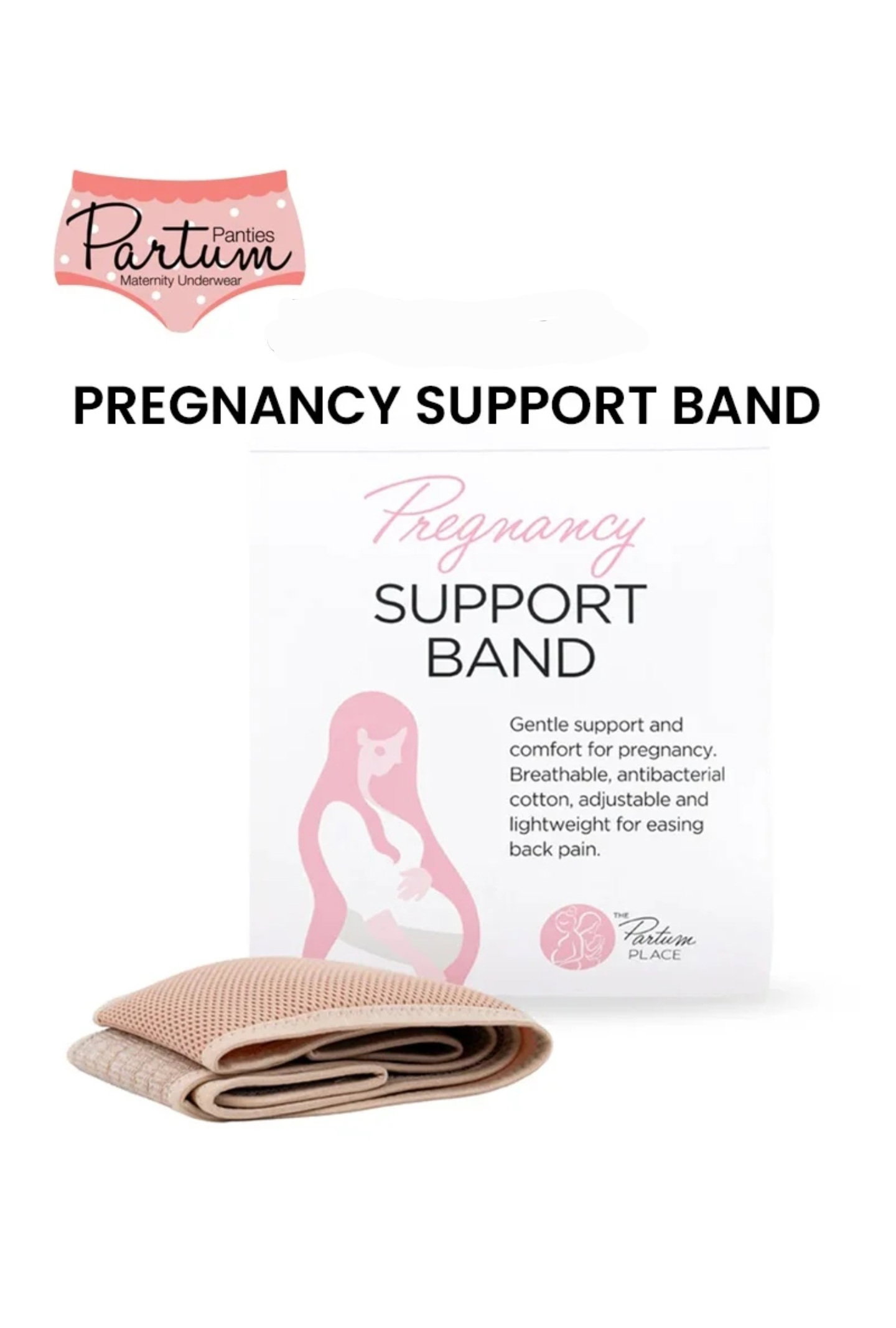 Partum Panties Pregnancy Support Band Comfortable Belly & Back Support_0