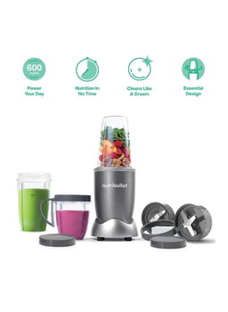 NUTRIBULLET 9-Piece Accessories 600W High-Speed Bullet Blender, 