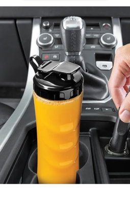 BLACK + DECKER Sports Blender/Smoothie Maker, 6-Piece Set with 500ml & 300ml BPA-Free Sports Bottles