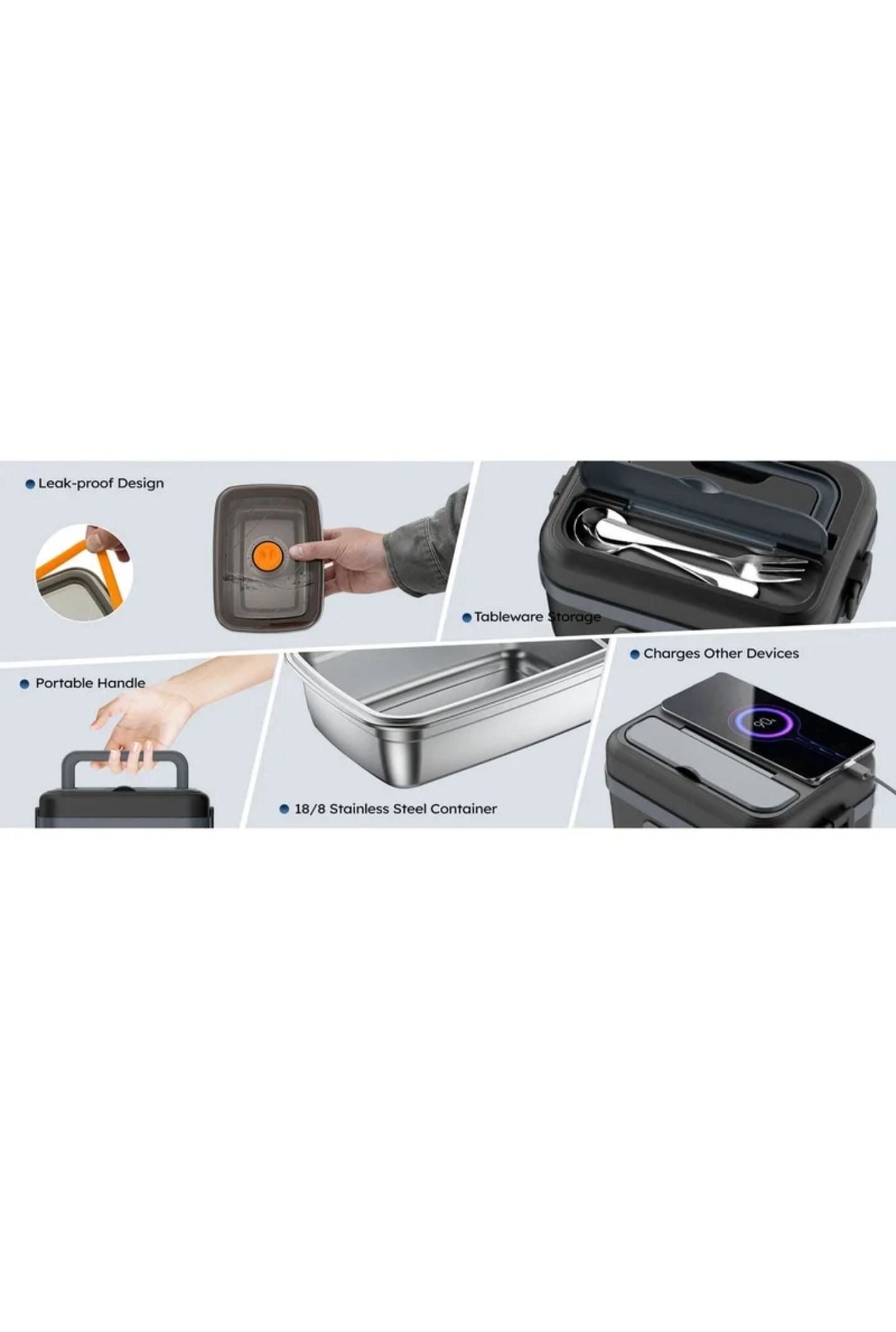 Cordless Electric Lunch Box for Office, Travel and Car Use_8