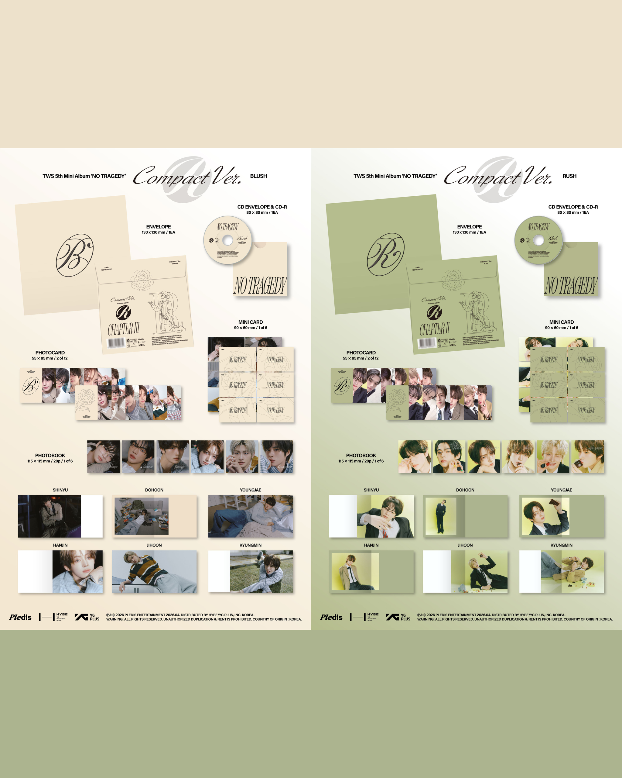 (Platform POB) TWS 5th Mini Album 'NO TRAGEDY'_3