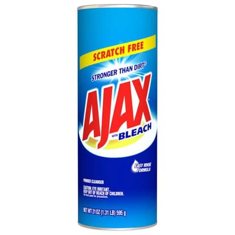 Limpiador en Polvo Ajax Original Libre Rayas Blanqueador
