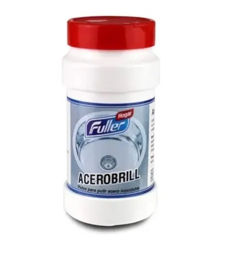 Acerobrill Fuller 250 Grs. Polvo Para Pulir Acero Inoxidable