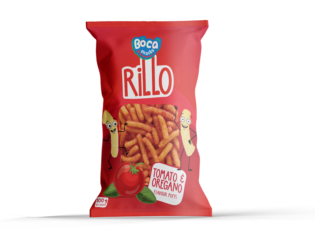 Boca Rillo Tomato & Oregano 100g × 20s
