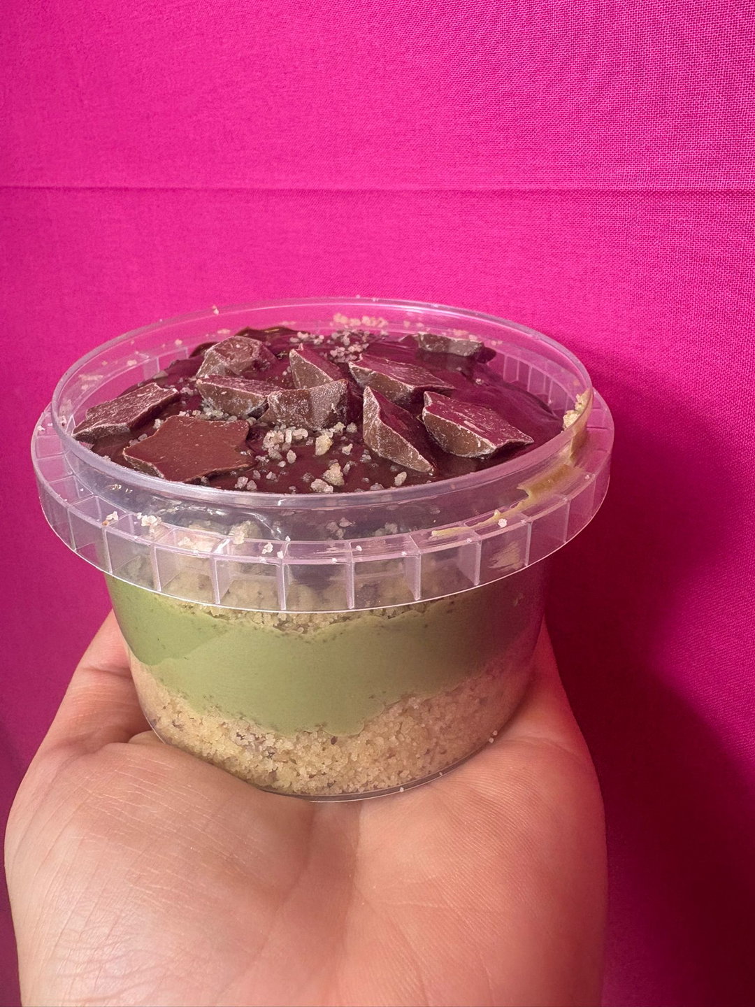 Pistachio Cookie Crumble Pot
