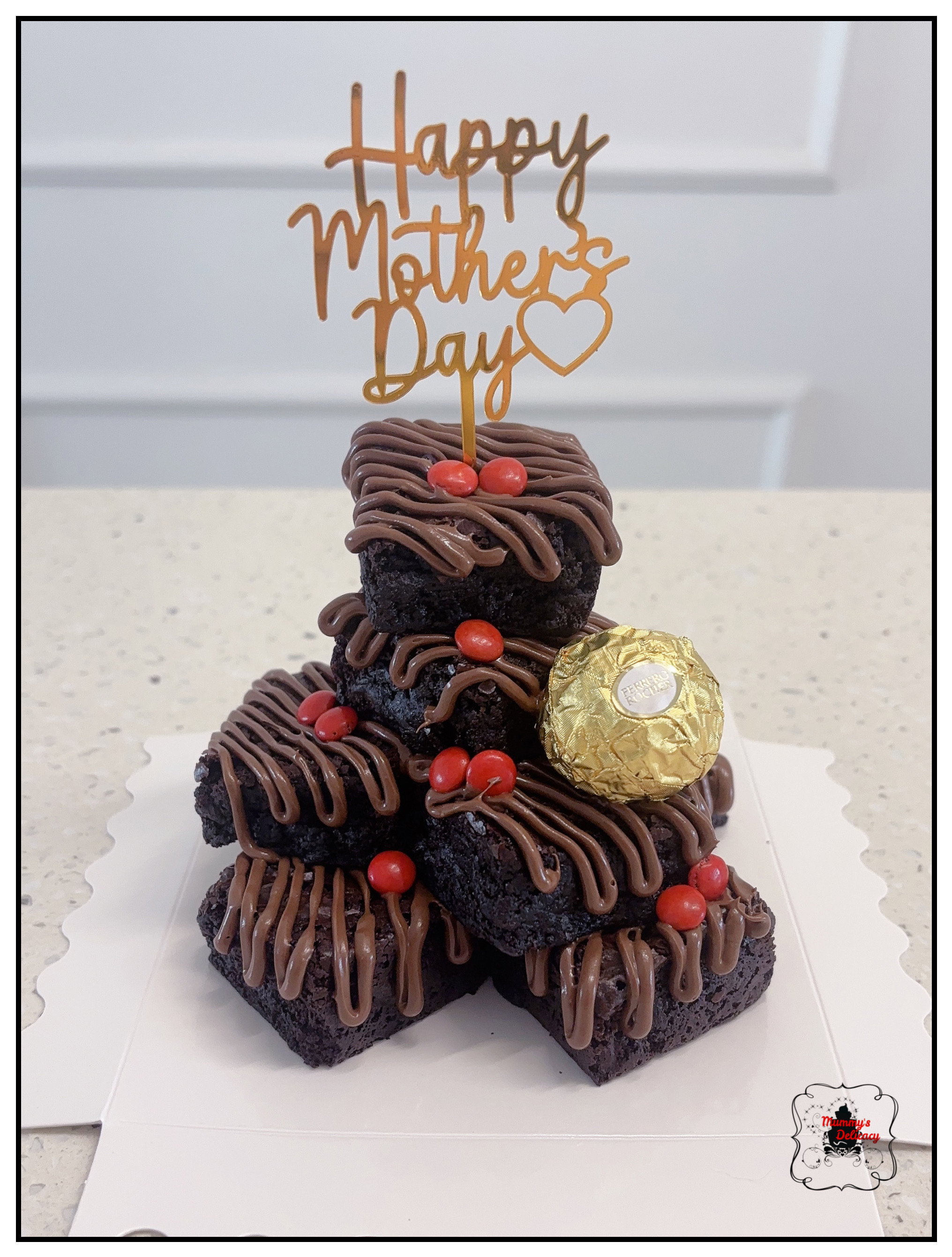 Brownie Tower for Special Occasion 