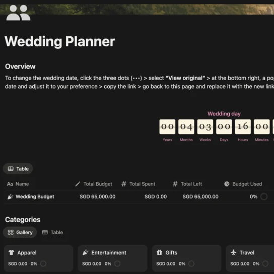 Wedding Planner