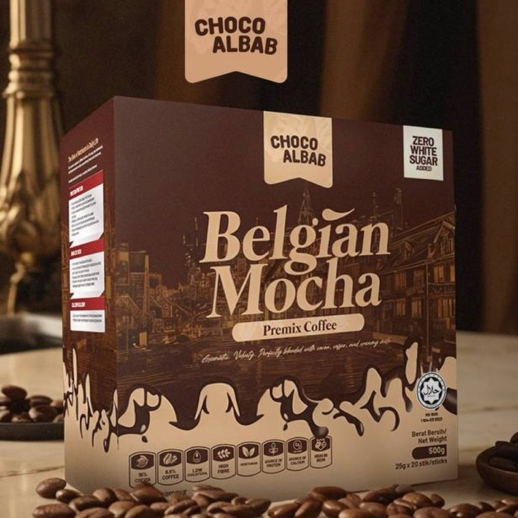Belgian Mocha Drink ( 20 Sachet )