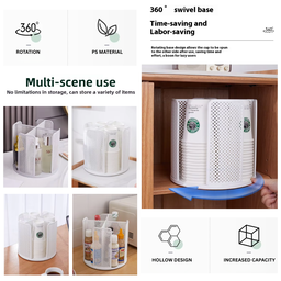 CUP HOLDER STORAGE RACK