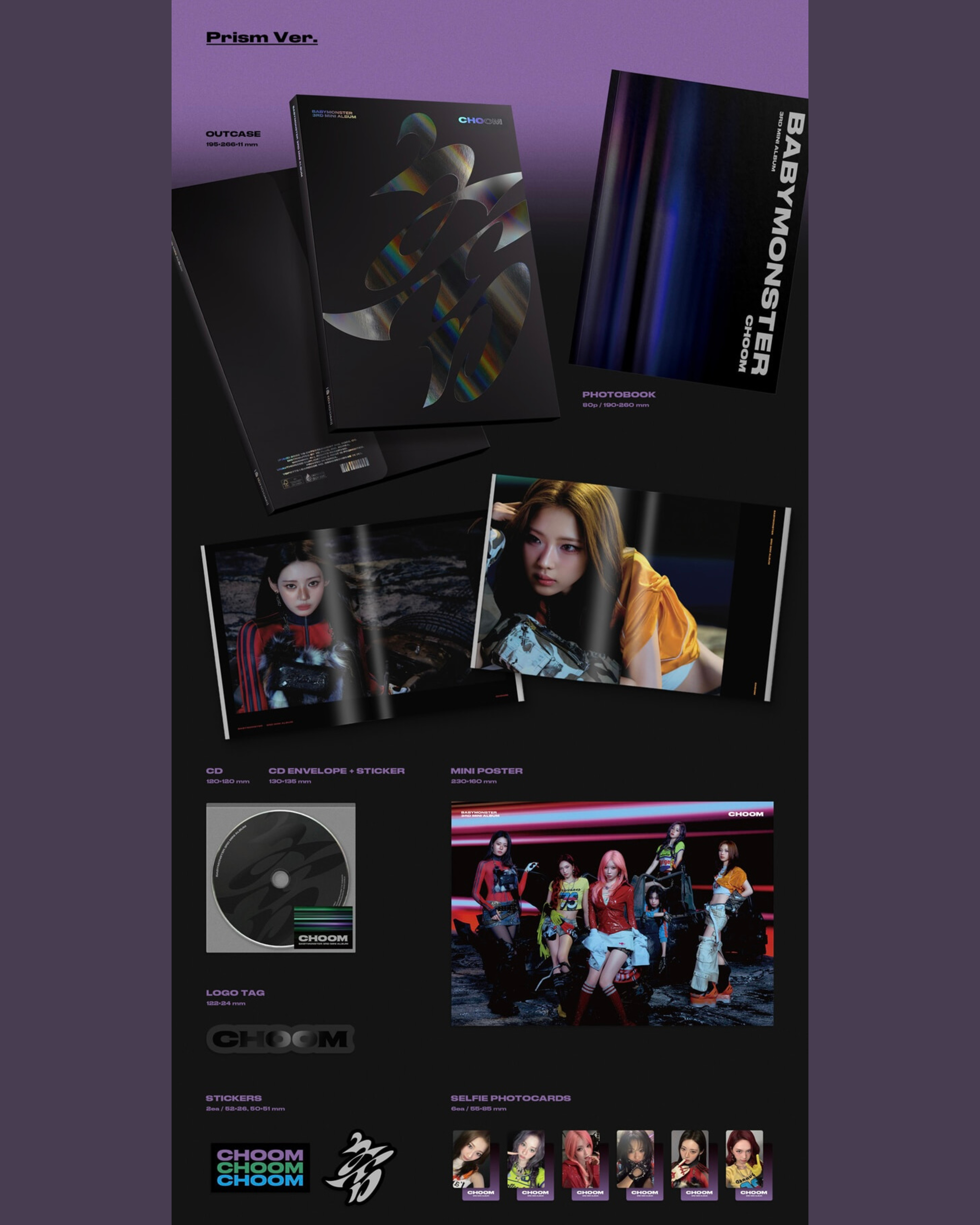 Babymonster 3rd MINI ALBUM [춤 (CHOOM)]_4