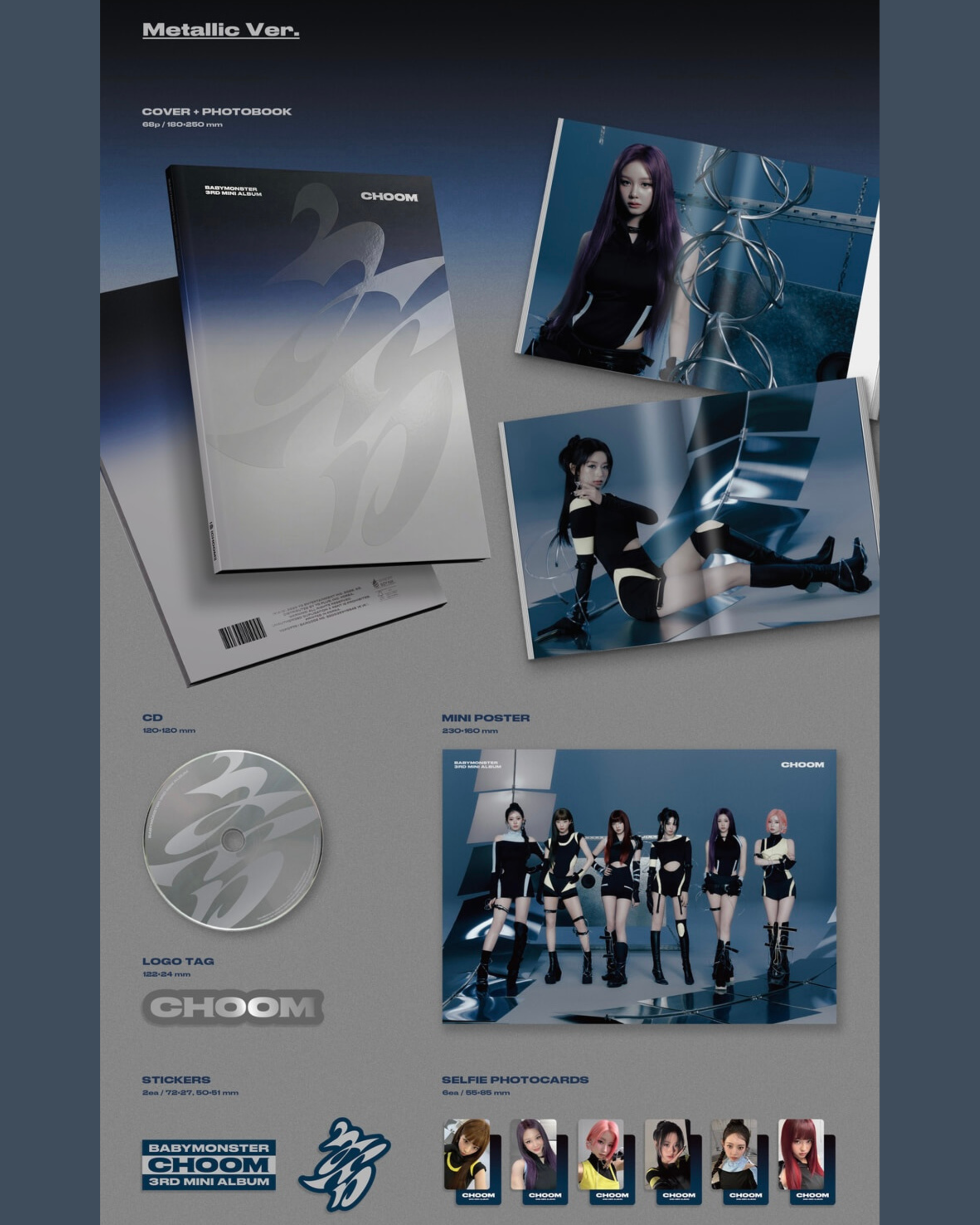 Babymonster 3rd MINI ALBUM [춤 (CHOOM)]_3