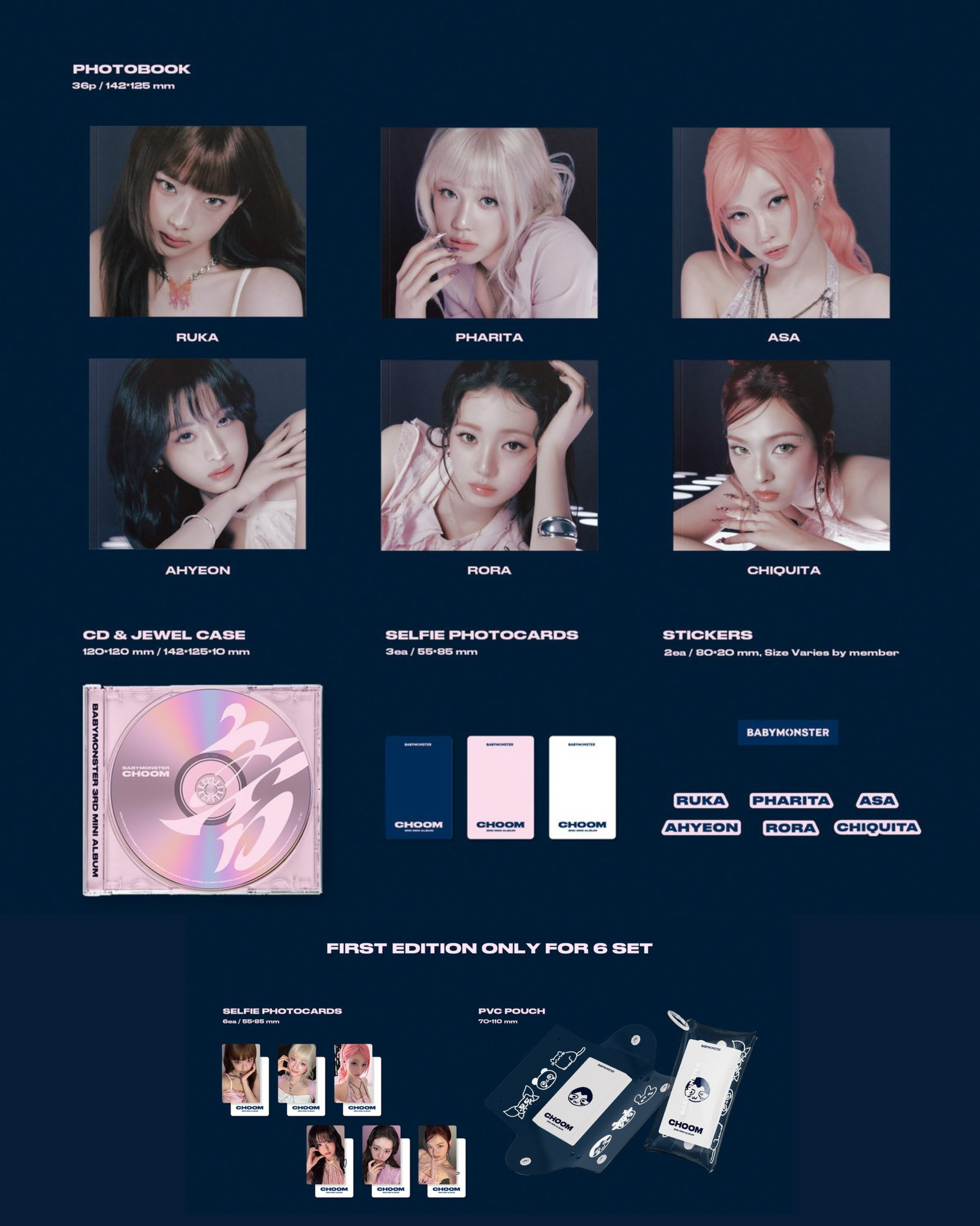 Babymonster 3rd MINI ALBUM [춤 (CHOOM)]_5