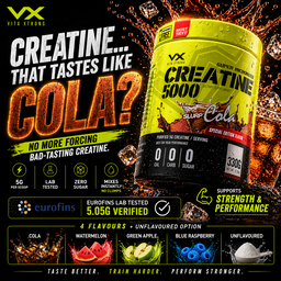VITAXTRONG™ Creatine Monohydrate (330g) | Super Micronized Powder • Muscle Strength & Recovery • Halal [VX]