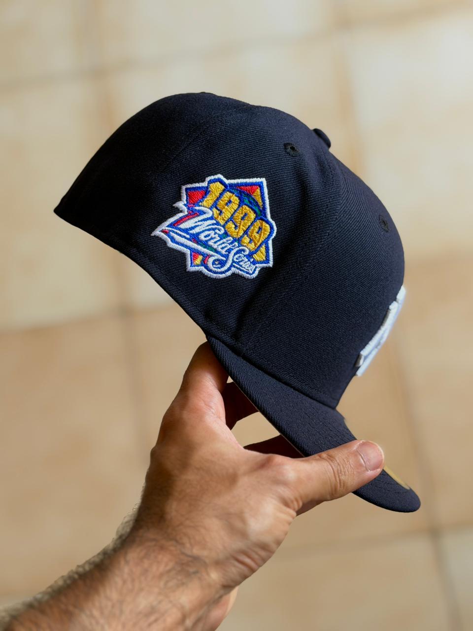 59FIFTY - NY Yankees World Series 1999 Navy Prime Edition Pre Curved_3