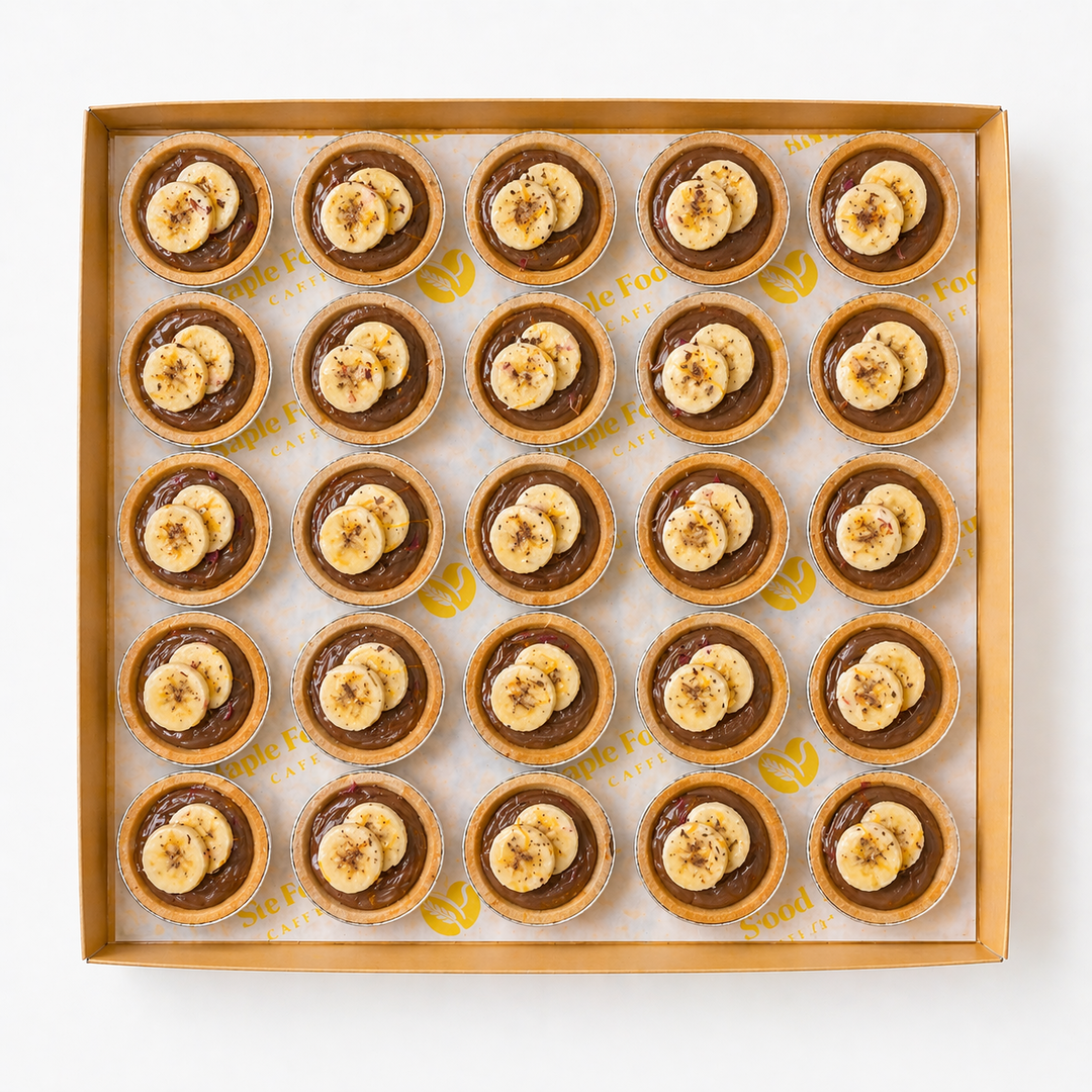 Banana Nutella Tartlet (Comes in 25)