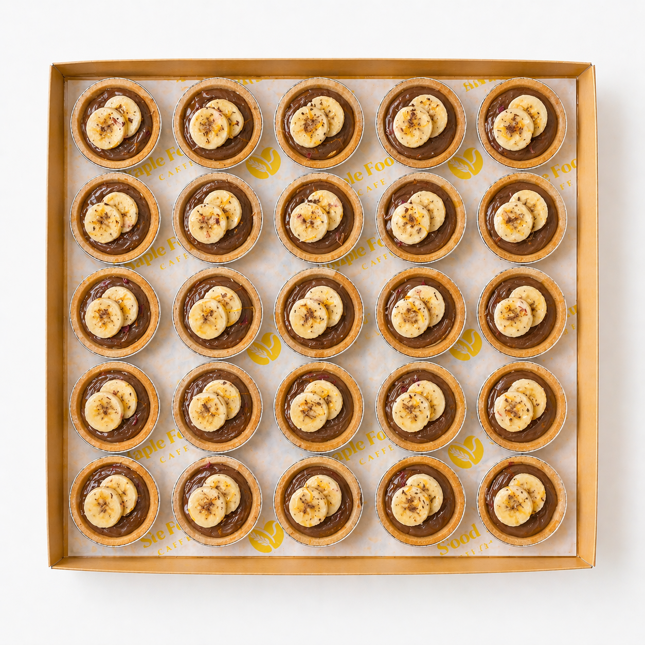 Banana Nutella Tartlet (Comes in 25)_0