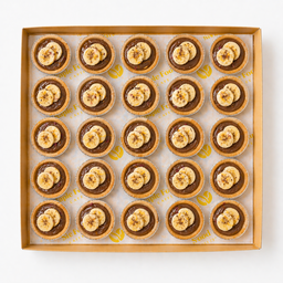 Banana Nutella Tartlet (Comes in 25)