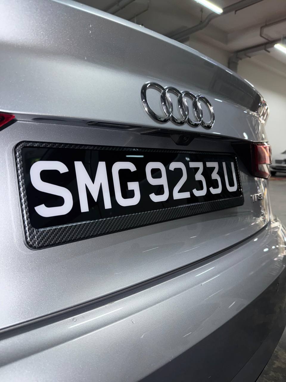[2D Flat] 2D Acrylic Black Car Plates_4