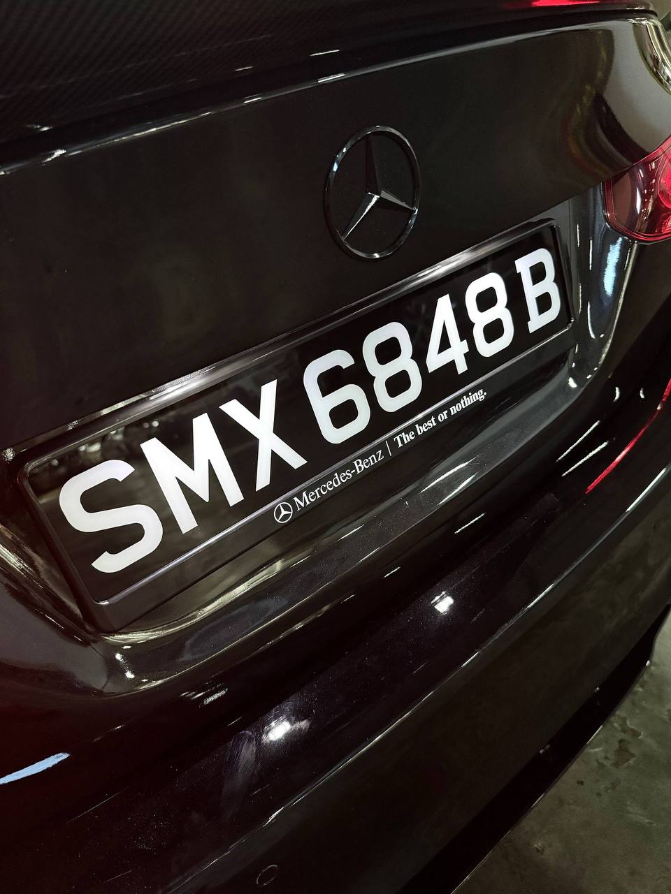 [2D Flat] 2D Acrylic Black Car Plates_1