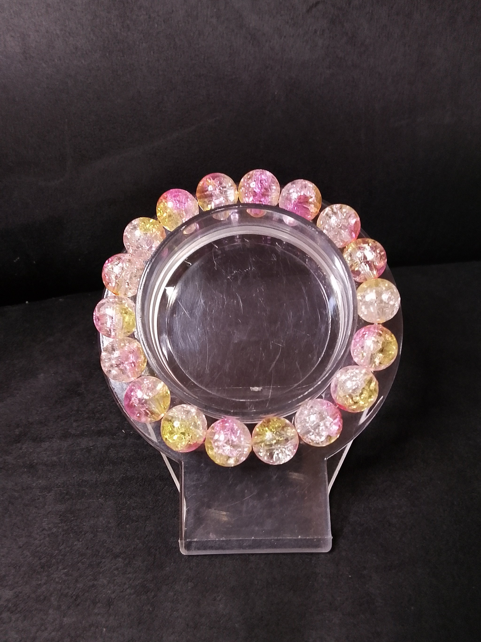 Yellowish Pink Bracelet_0