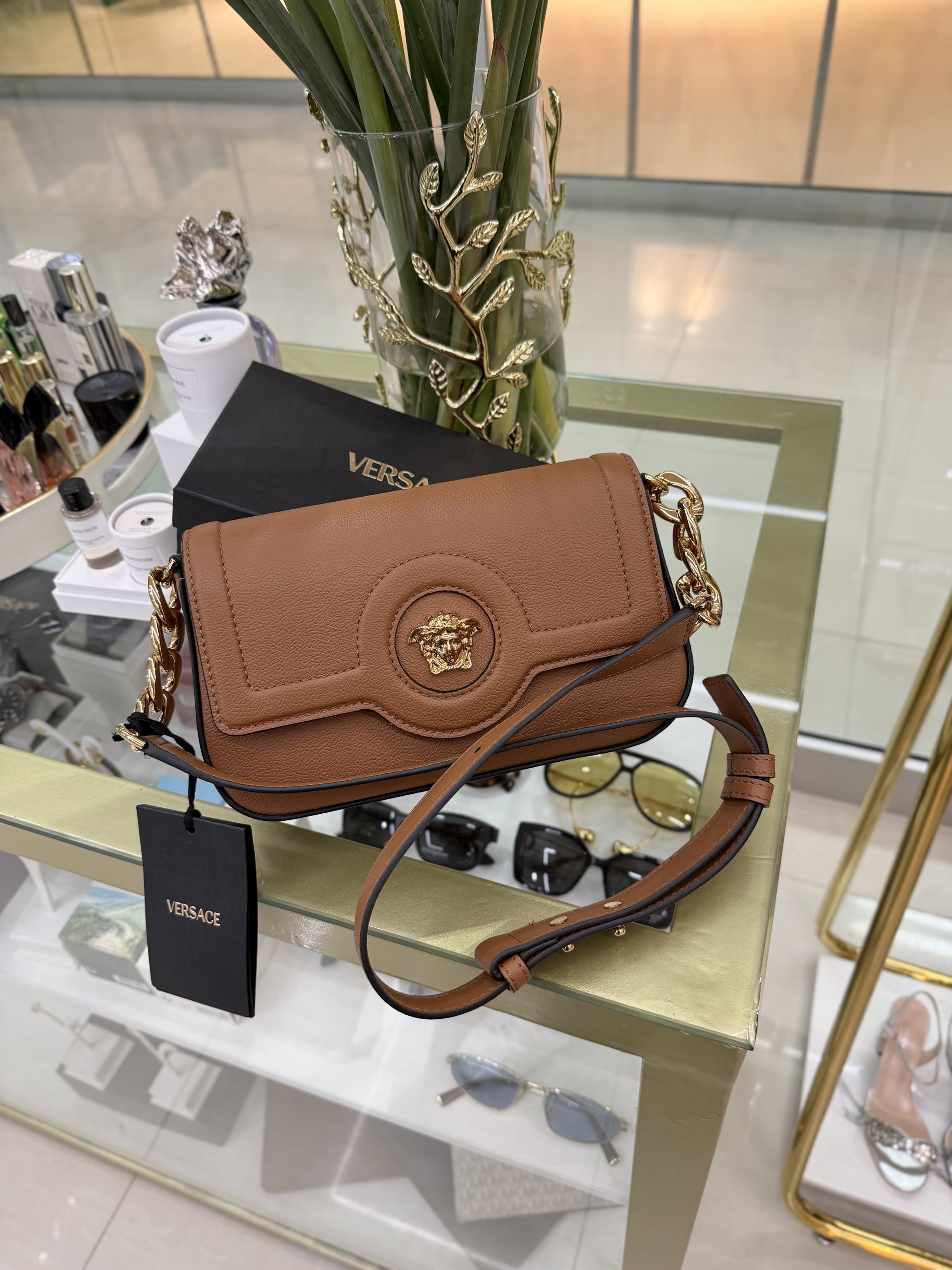 Bolsa média Versace lá medusa _4