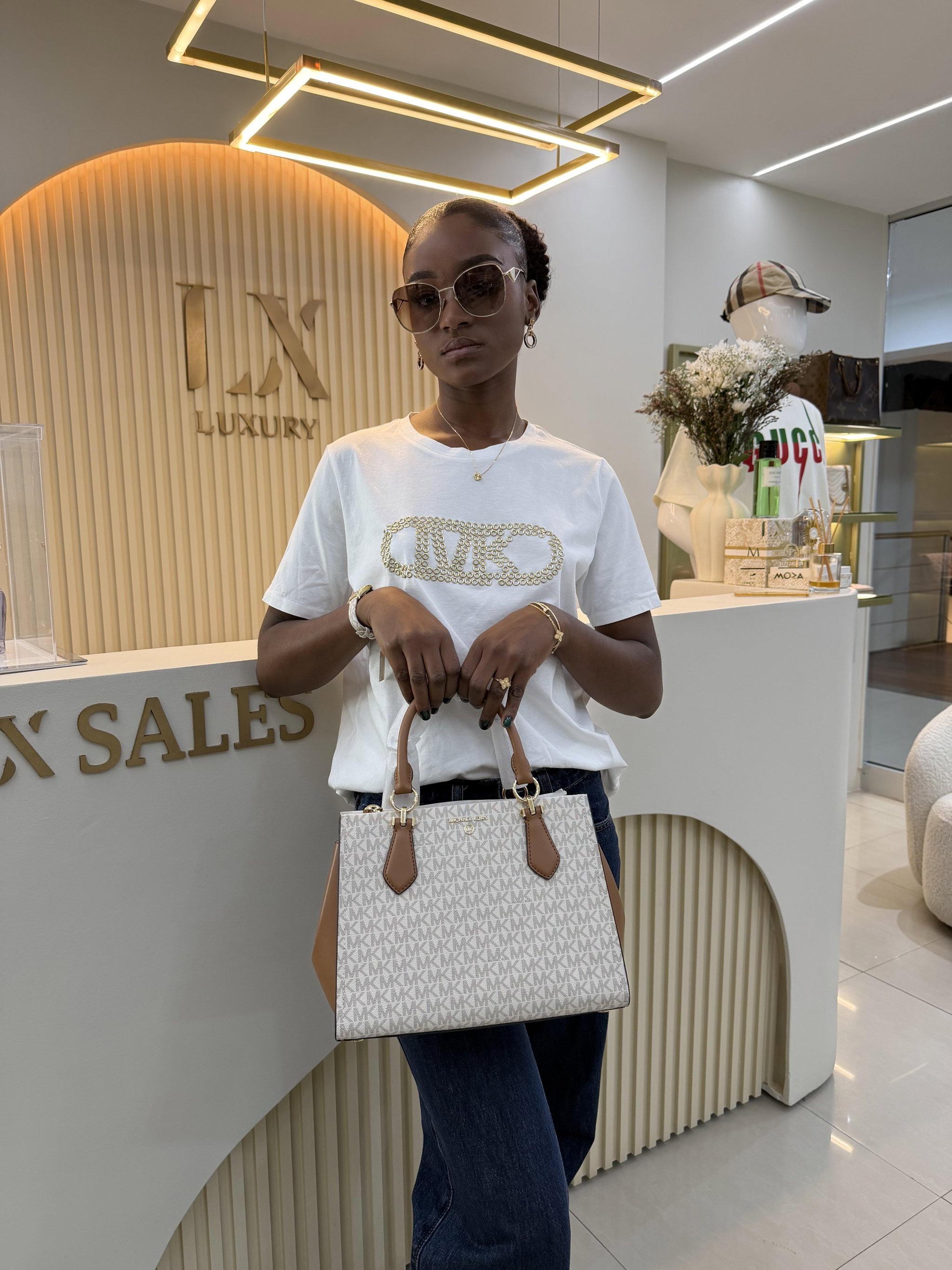 Bolsa média Michael kors executiva _1