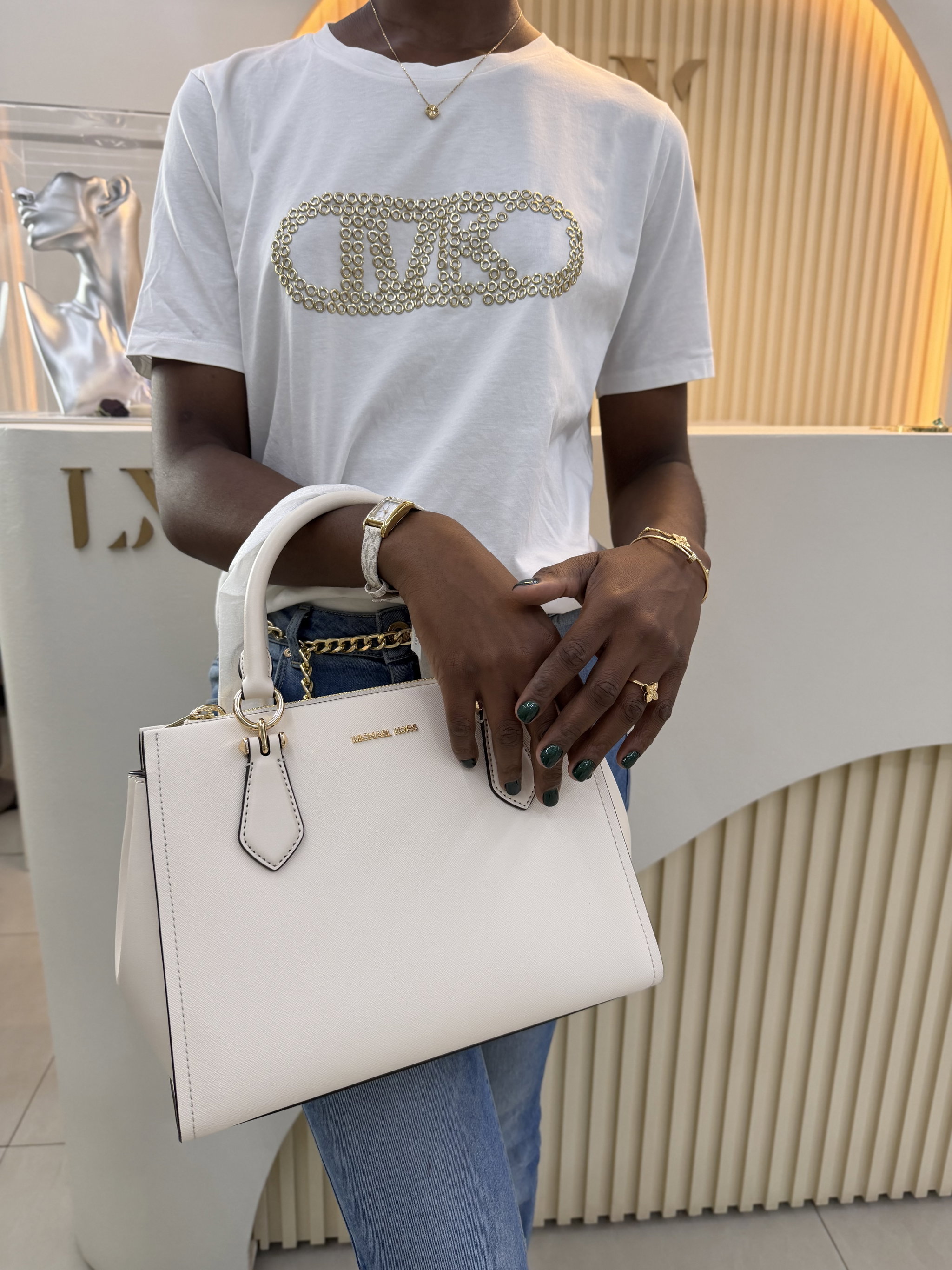 Bolsa média Michael kors executiva _1