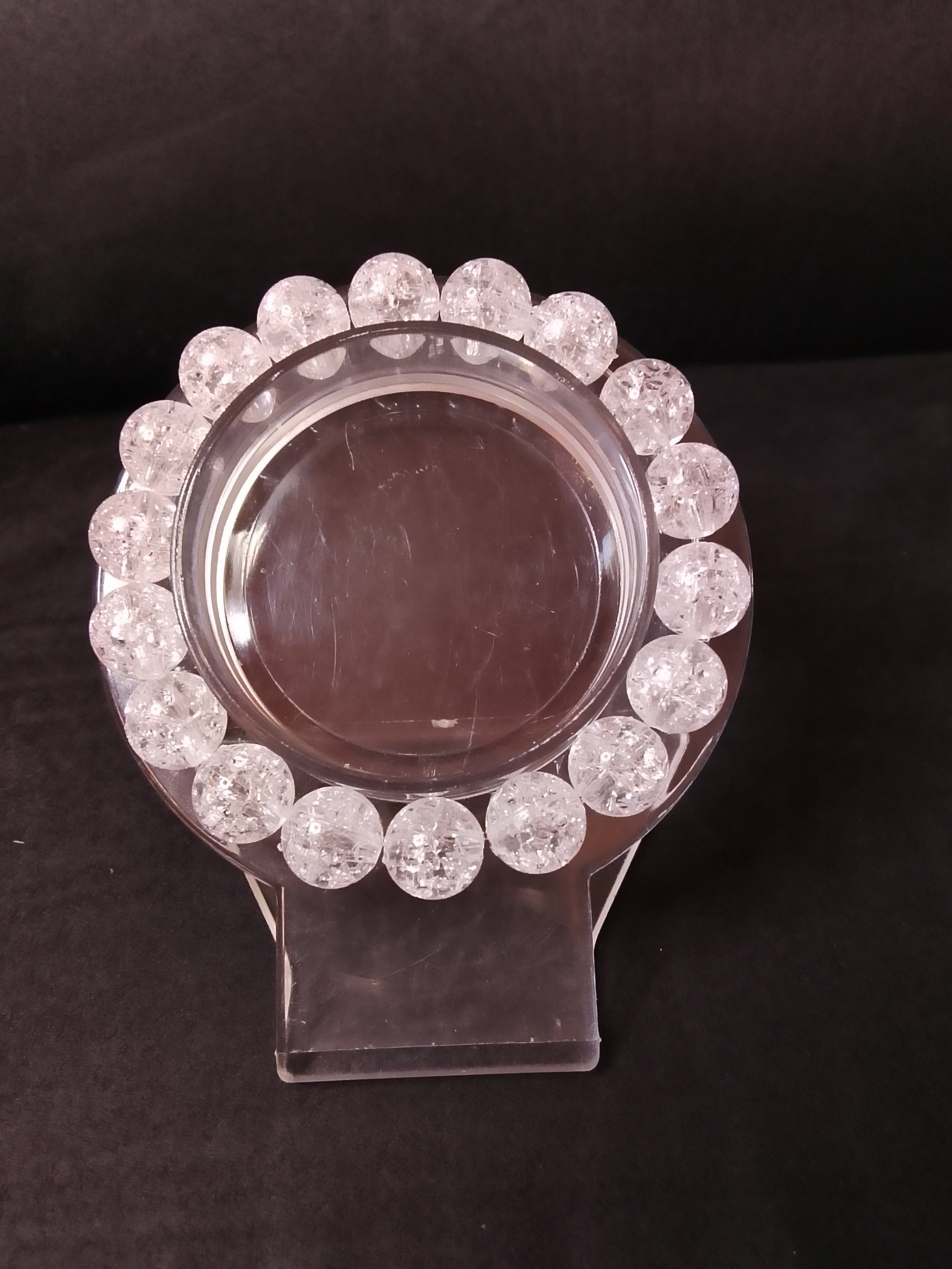 Crackled White Bracelets _1