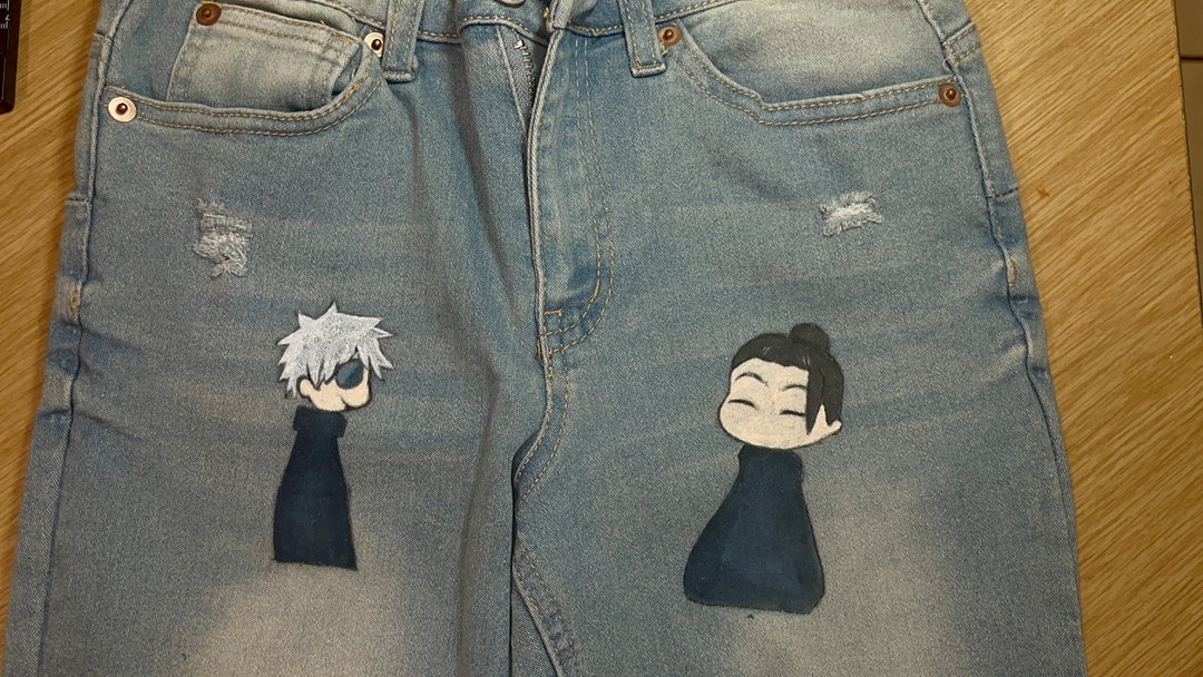 Painted Jeans