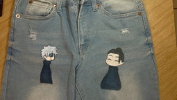 Painted Jeans