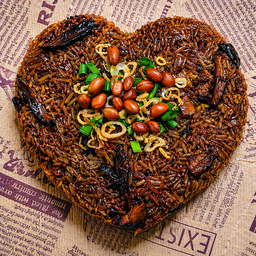 Heart Shape Glutinous Rice with Dried Scallops (7inch) 