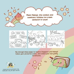 Pelangi Colouring Book