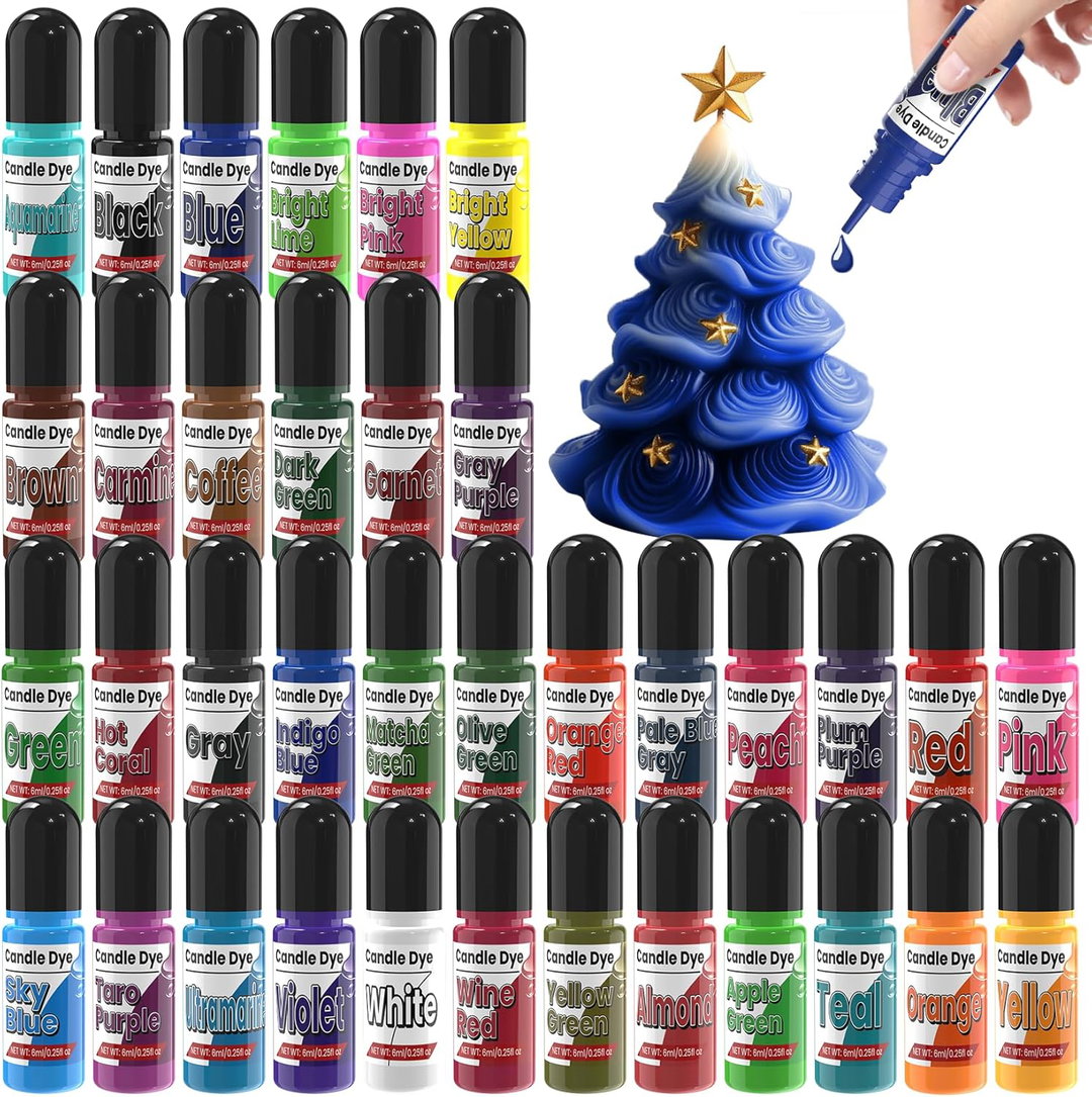 Colorantes líquidos para velas