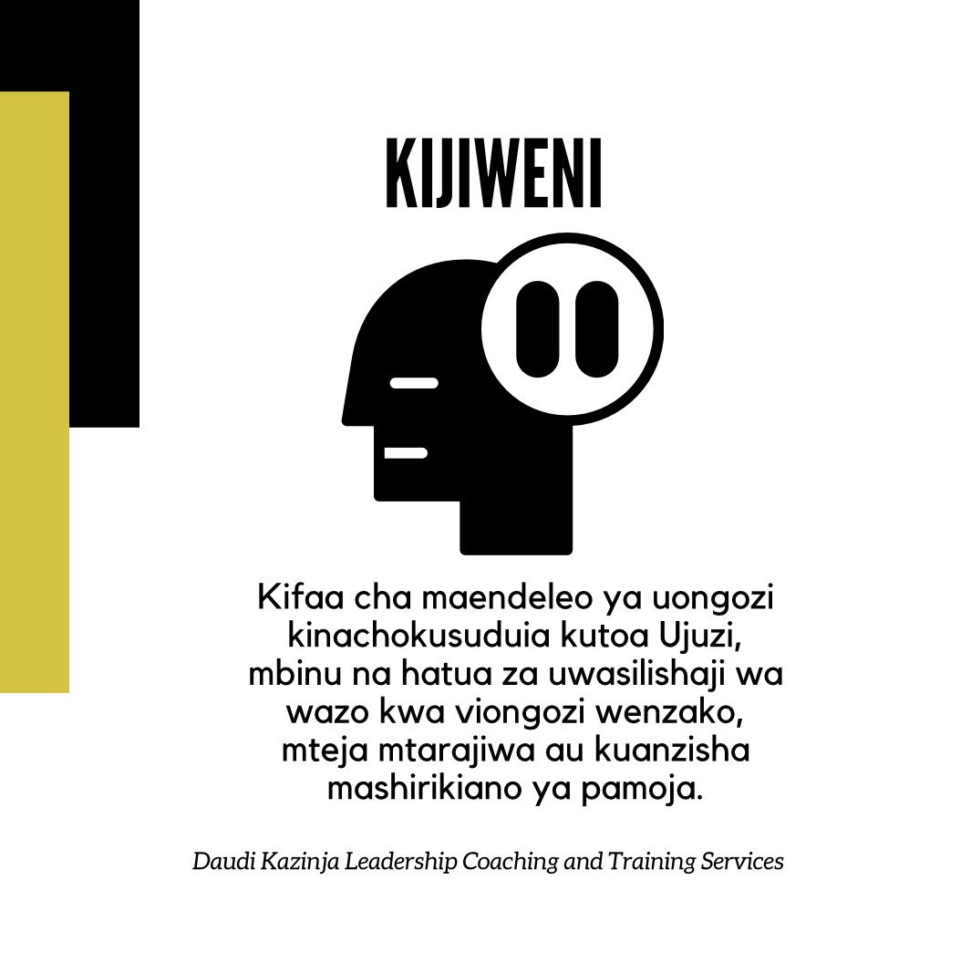 KIJIWENI: Wasilisha wazo lako bila kupingwa