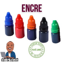 Cachet Tampon Automatique Rouge Noir