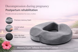 Tailbone Memory Foam for Tailbone Decompression 