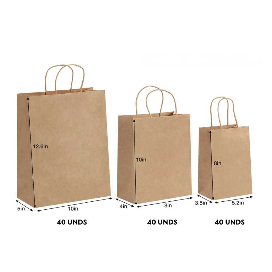 Bolsas Kraft  Variadas _1