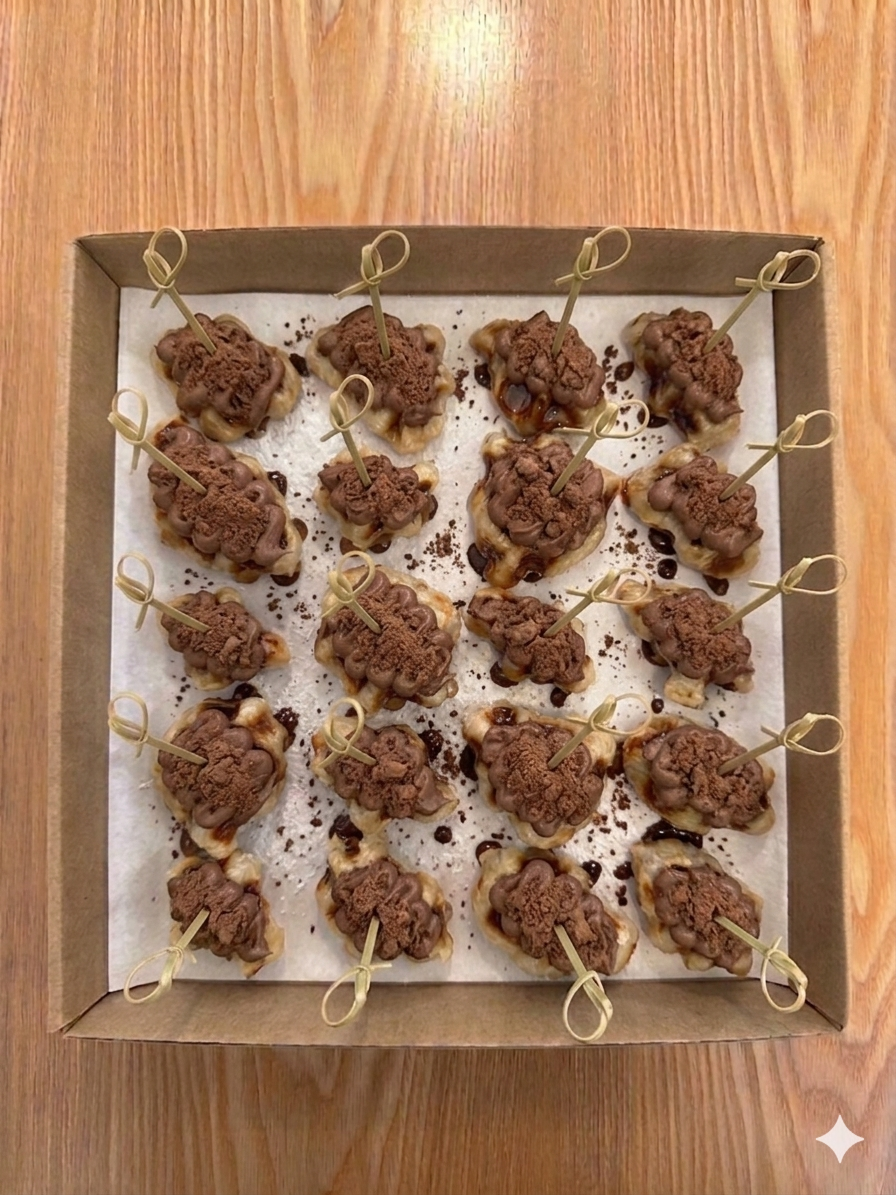 Mini Milo Dinosaur Croffle (Comes in 20)