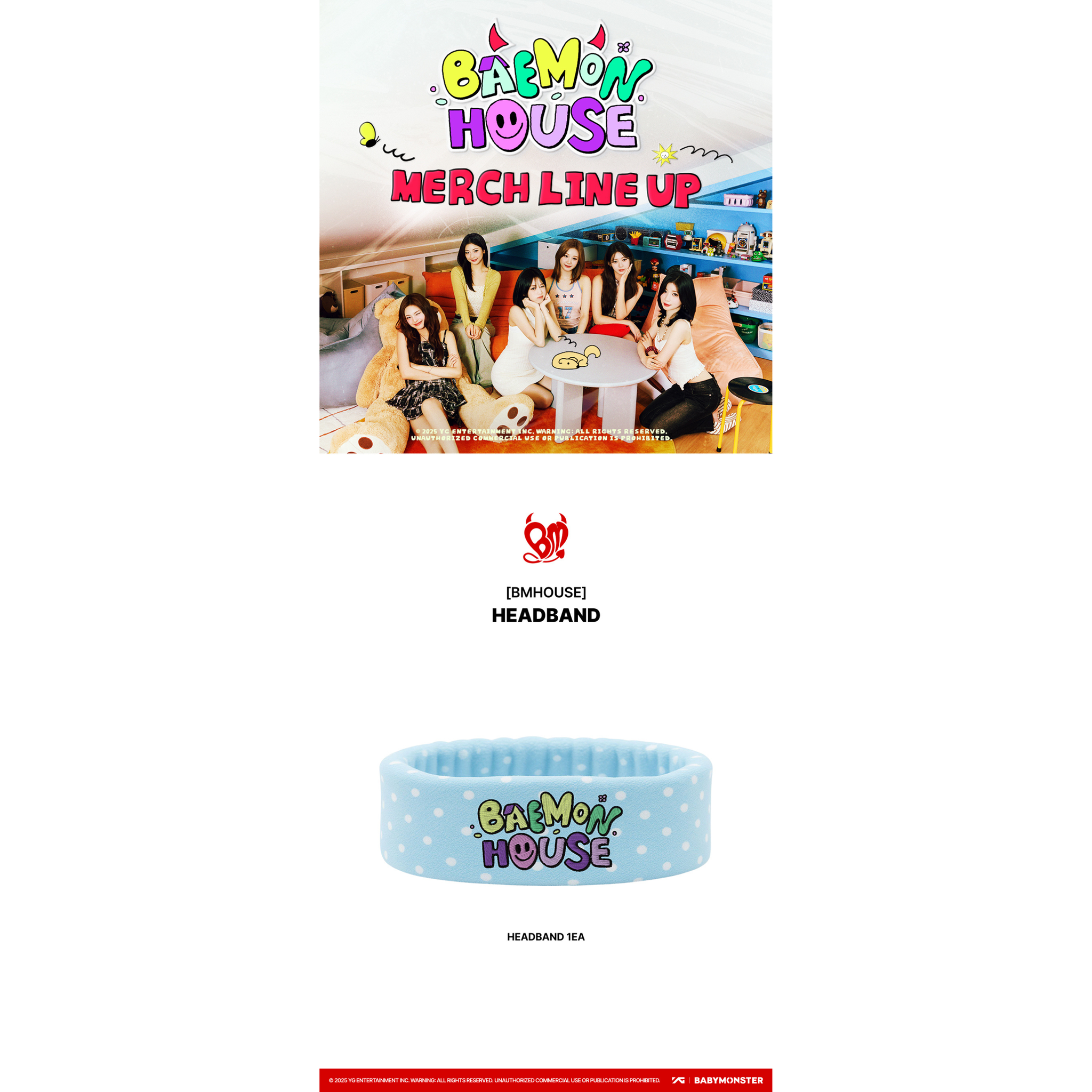 BABYMONSTER - BMHOUSE Headband_1