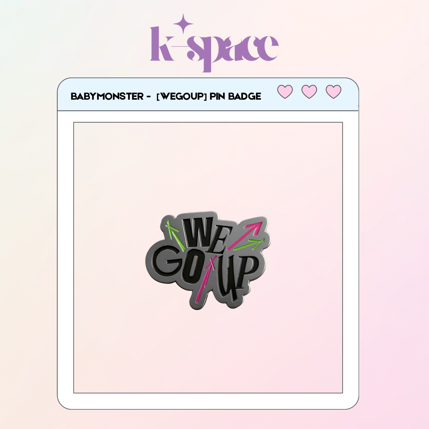 BABYMONSTER -  [WEGOUP] Pin Badge_0