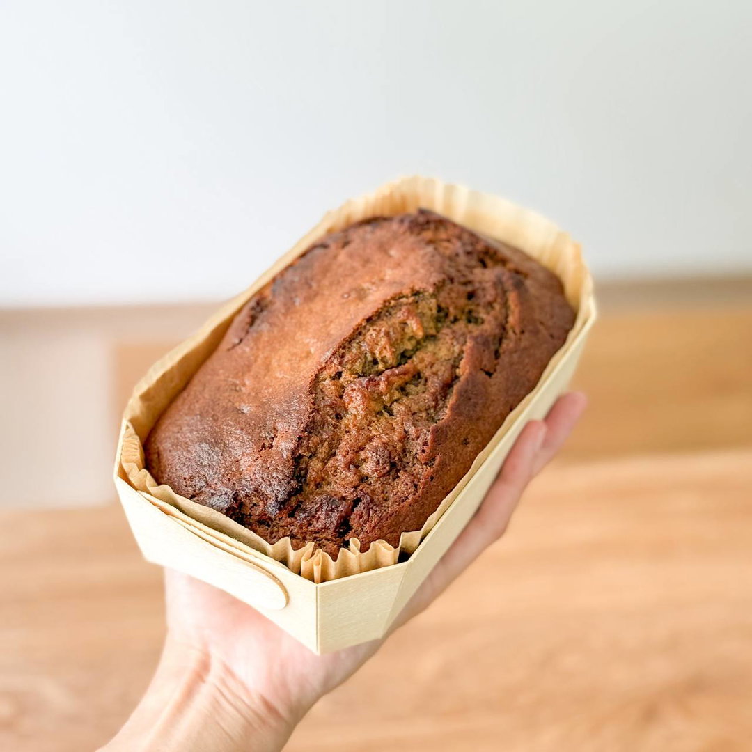 Banana Sourdough Loaf Cake