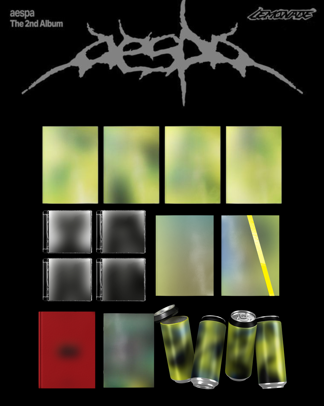 (Platform POB) aespa The 2nd Album [LEMONADE]
