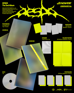 (Platform POB) aespa The 2nd Album [LEMONADE]