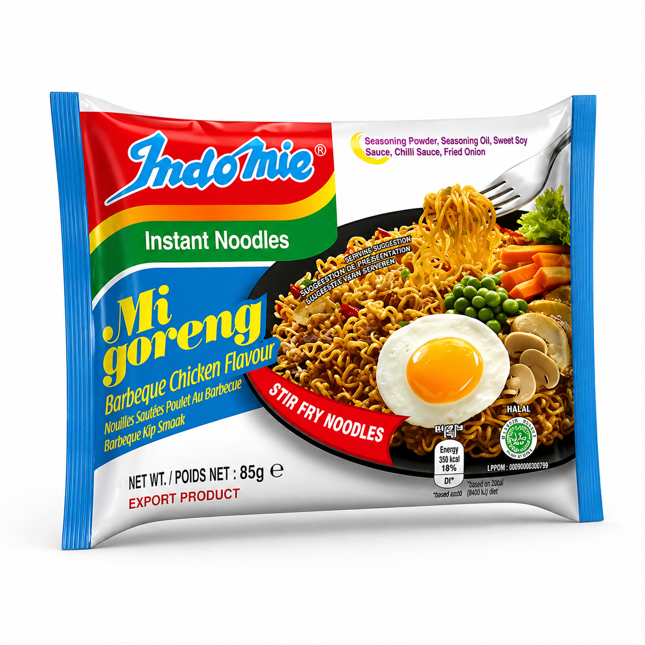 Indomie Mi Goreng BBQ Chicken Flavor 85g_0
