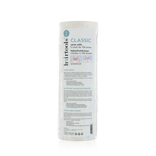 HAIRTOOLS BASIC CARTA COLLO "CLASSIC" 5 ROTOLI DA 100 STRISCE