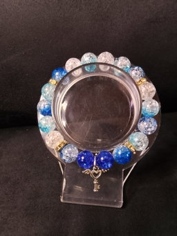 Blue Key Bracelet 